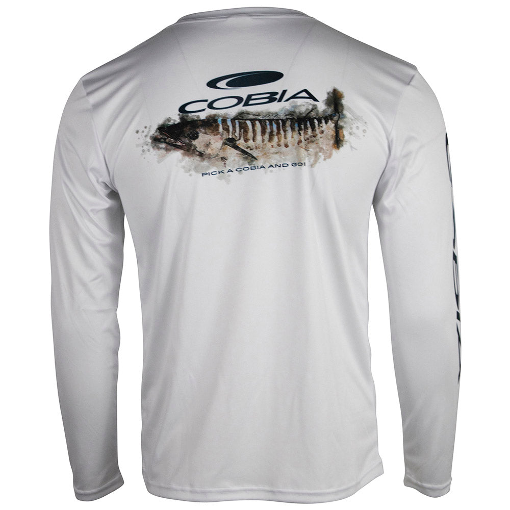 Cobia Sublimated Fish Long Sleeve