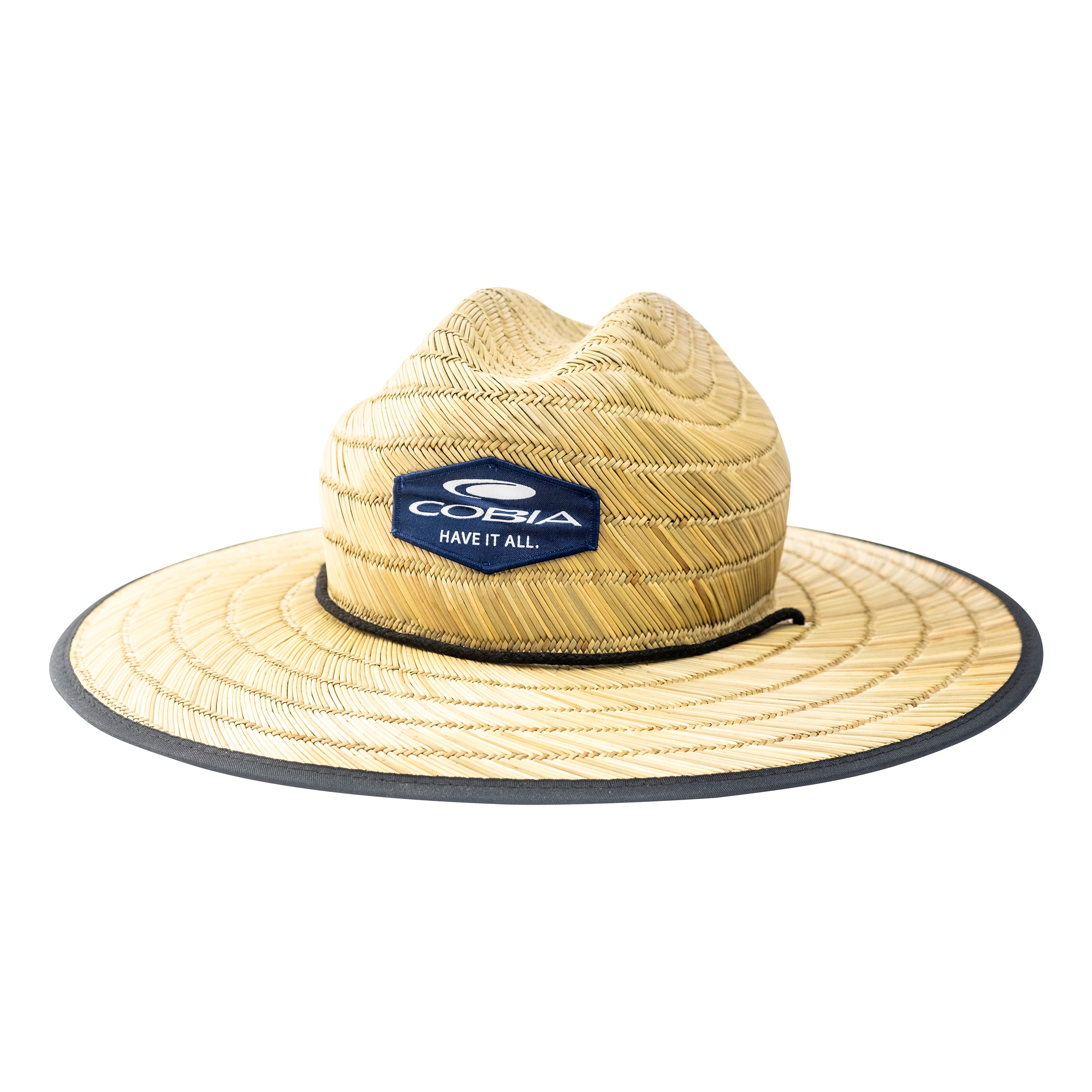 Cobia straw hat front