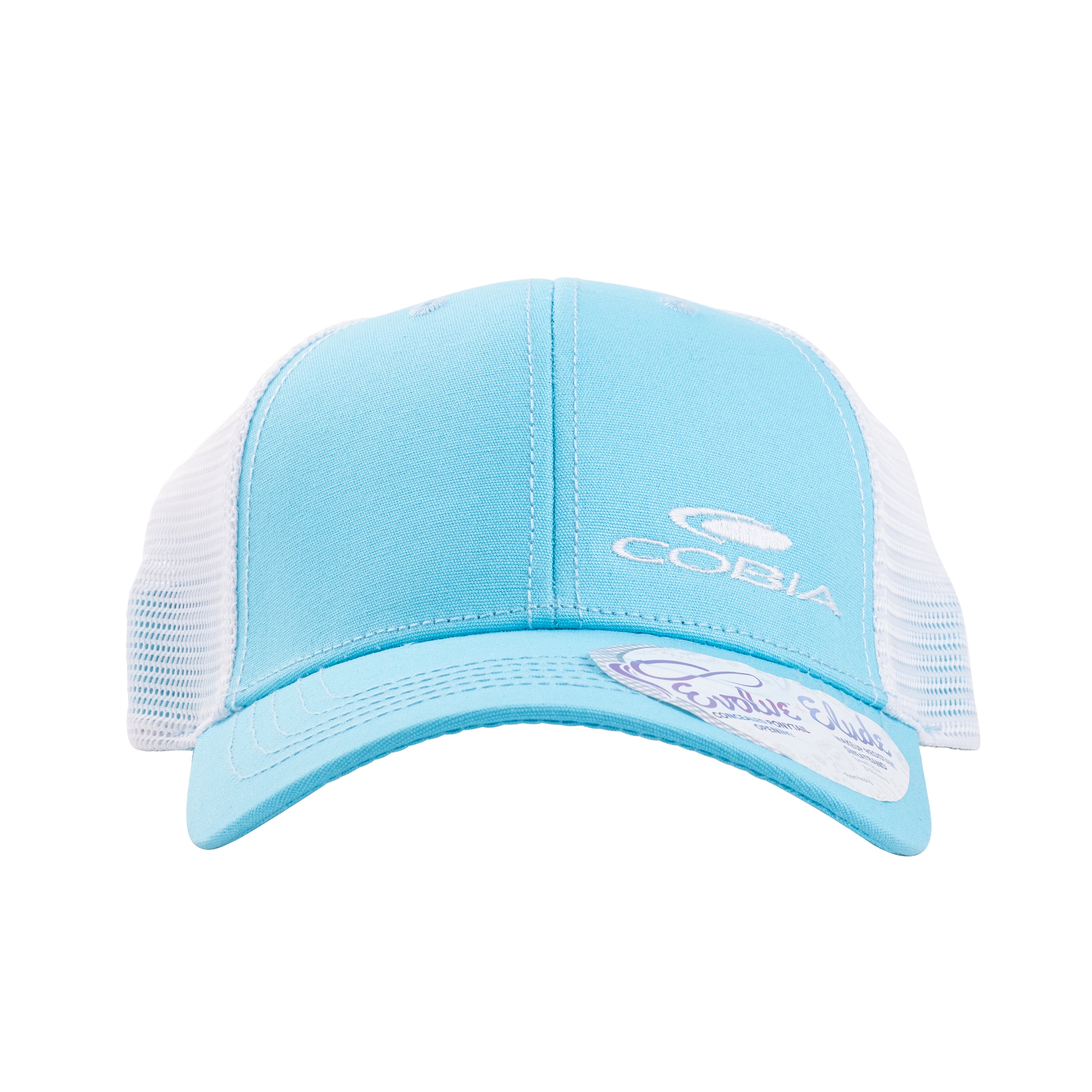 teal evolve hat front view